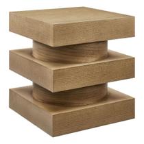 Mesa Lateral Totem Modway Perpetuate 46x46x51 cm Caramelo Mesa Lateral Totem Modway Perpetuate 46x46x51 cm Caramelo