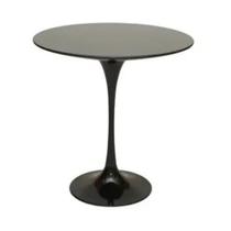 Mesa Lateral Tulipa Saarinen Redonda 51 cm Laqueada