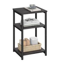 Mesa lateral VASAGLE ULET273B68 Cinza enevoado e Preto Clássico Mesa lateral VASAGLE ULET273B68 Cinza enevoado e Preto Clássico