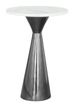 Mesa lateral Zuo Tim Marble Top Modern 38x38x56 cm