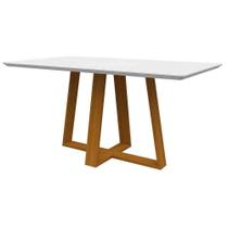 Mesa Lectus 160X90Cm - Ypê/Off White Mesa Lectus 160X90Cm - Ypê/Off White