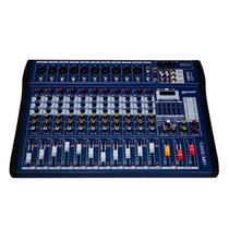 Mesa lexsen lmx12usb 12 canais efeitos interface