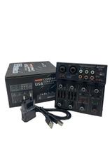 Mesa lexsen mix2 c/interface de audio e bluetooth