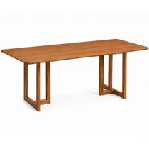 Mesa Londrina 180x90cm Minas Plac Cor Cinamomo Mesa Londrina 180x90cm Minas Plac Cor Cinamomo