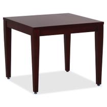 Mesa Lorell Mahogany Finish Solid Wood Corner