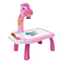 Mesa lousa de pintar com projetor de desenho amarelo ou rosa - Asgard Mesa lousa de pintar com projetor de desenho amarelo ou rosa - Asgard