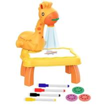 Mesa Lousa Mágica Infantil Projetor Imagens Girafa Projetora - Art Brink