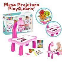 Mesa Lousa Projetora de Desenhos Presente Menina Infantil com Som e Acessórios Rosa ENVIO NO MESMO DIA UTIL Mesa Lousa Projetora de Desenhos Presente Menina Infantil com Som e Acessórios Rosa ENVIO NO MESMO DIA UTIL