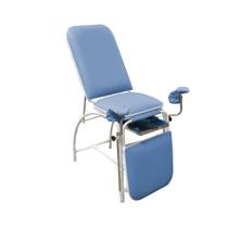 Mesa Maca de Exame Ginecológico Hospitalar Com Gaveta Azul Céu