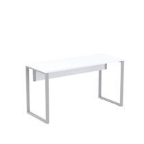 Mesa Madeira 90 X 60 Cm M90/60p25tub Branco/Cinza