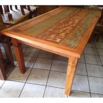 Mesa Madeira Demolição 1,60 X 0,70 Jantar