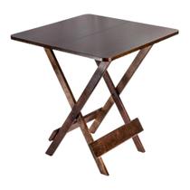 Mesa madeira dobrável 70x70 imbuia -madesil Mesa madeira dobrável 70x70 imbuia -madesil