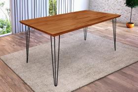 Mesa Madeira Maciça Lanna 1,60 Cor Imbuia