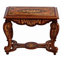 Mesa Madeira Maciça Marquiterrie Torneado Luxo Mesa Madeira Maciça Marquiterrie Torneado Luxo