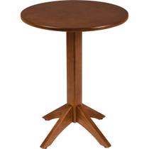 Mesa Madeira Tramontina London 2 Lugares 60cm Tauarí Amêndoa Redonda Tramontina Mesa Madeira Tramontina London 2 Lugares 60cm Tauarí Amêndoa Redonda Tramontina