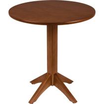 Mesa Madeira Tramontina London 2 Lugares 70cm Tauarí Amêndoa Redonda Tramontina Mesa Madeira Tramontina London 2 Lugares 70cm Tauarí Amêndoa Redonda Tramontina