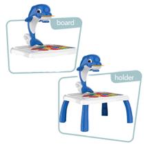 Mesa Magica Brinquedo Projetor Desenho Pinta Infantil Brinca