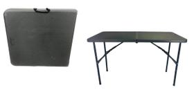Mesa Maleta Dobrável Vghome 1,22x0,61x0,74m Mesa Maleta Dobrável Vghome 1,22x0,61x0,74m