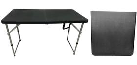 Mesa Maleta VGHome altura Regulável 1,22x0,61x0,56/74/91cm Mesa Maleta VGHome altura Regulável 1,22x0,61x0,56/74/91cm