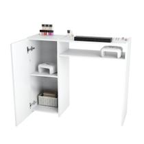 Mesa Manicure Nail Designer Com Armário Para Salão De Beleza Unha Em Gel Suporte