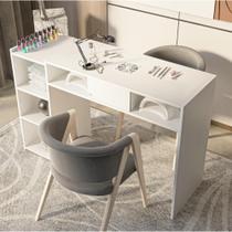 Mesa Manicure Profissional Com Sugador Nail Designer Com Nichos Sugnails