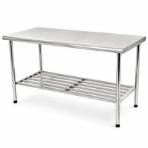 Mesa Manipulação 120X70cm Desmontavel Total Inox 430 - Imeca Mesa Manipulação 120X70cm Desmontavel Total Inox 430 - Imeca