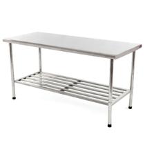 Mesa Manipulação 120X70cm Desmontavel Total Inox 430 - Imeca Mesa Manipulação 120X70cm Desmontavel Total Inox 430 - Imeca