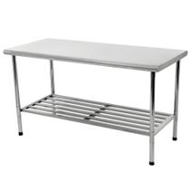 Mesa Manipulacao 190X70cm Desmontavel Total Inox 430 - Imeca