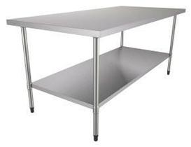 Mesa Manipulação Metalcubas Inox 430 BA 180x70