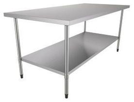 Mesa Manipulação Metalcubas Total Inox 430 BA 190x90