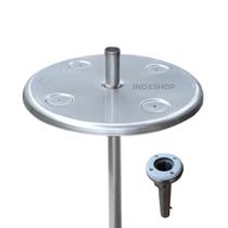 Mesa Mar Molhado P Piscina Inox 304 Com Regulagem Chumbador Incluso