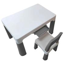 Mesa Mesinha Didática Infantil Com Gaveta Cadeira Menino Mesa Mesinha Didática Infantil Com Gaveta Cadeira Menino