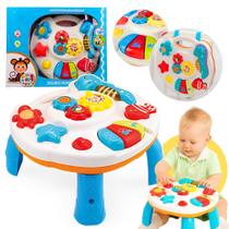 Mesa Mesinha Educativa Didática Interativa Criativa Brinquedo Infantil Criança