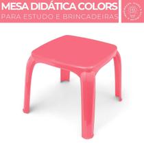 Mesa Mesinha Infantil Atividades Plástico Escola Brinquedo - Usual Utilidades