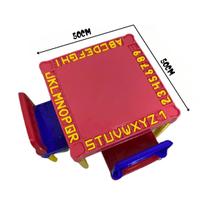Mesa Mesinha Infantil C/2 Cadeiras Plástica Educativo Tritec Mesa Mesinha Infantil C/2 Cadeiras Plástica Educativo Tritec