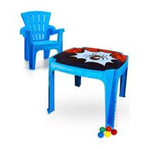 Mesa Mesinha Infantil De Atividades Com Cadeira Resistente - Kit Stock