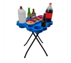 Mesa Mesinha Petisqueira Desmontável Com Pés