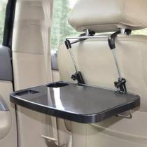 Mesa mesinha suporte para carro notebook porta copo celular banco trasseiro