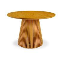 Mesa Miami Redonda Tampo 130cm Cinamomo - Tommy Design Mesa Miami Redonda Tampo 130cm Cinamomo - Tommy Design