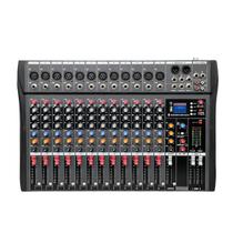 Mesa Mixer de Áudio Profissional 12 Canais Efeitos Digitais