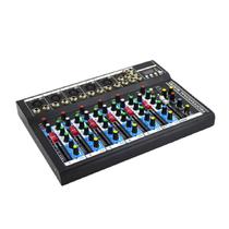 Mesa Mixer de Áudio Profissional 7 Canais Efeitos Digitais