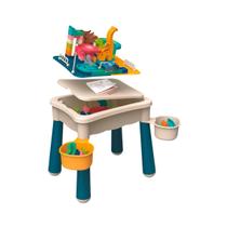 Mesa Multiatividades Blok c/ Blocos Montar Cadeira Zoop Toys