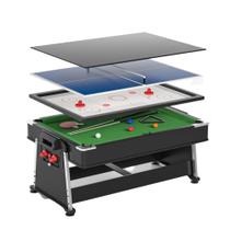 Mesa Multijogos 4 em 1 Ping Pong Bilhar Sinuca e Air Hockey Mesa Multijogos 4 em 1 Ping Pong Bilhar Sinuca e Air Hockey