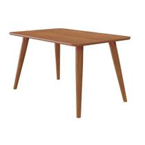 Mesa Multiuso Cozinha Adele c/ Tampo Madeirado 130x80cm Carvalho/Cinamomo - Cimol Mesa Multiuso Cozinha Adele c/ Tampo Madeirado 130x80cm Carvalho/Cinamomo - Cimol