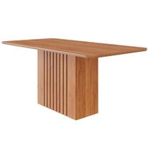 Mesa Multiuso Cozinha Ana c/ Tampo Madeirado 180x90cm Cinamomo - Cimol Mesa Multiuso Cozinha Ana c/ Tampo Madeirado 180x90cm Cinamomo - Cimol