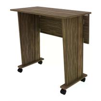 Mesa Multiuso Dobravel Para Notebook Me4117 Nogal Nogal Mesa Multiuso Dobravel Para Notebook Me4117 Nogal Nogal