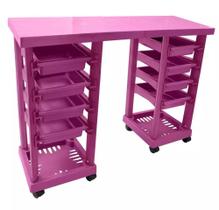 Mesa Multiuso Média Pink Elegance Dupla 3044 Santa Clara