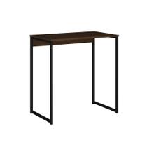 Mesa Multiuso Para Office Estudos Notebook Castanho/Preto Mesa Multiuso Para Office Estudos Notebook Castanho/Preto