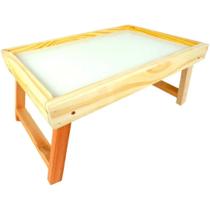 Mesa Multiuso Portátil Dobrável Para Notebook De Madeira