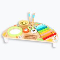 Mesa Musical - brinquedo educativo de madeira - Tooky Toy